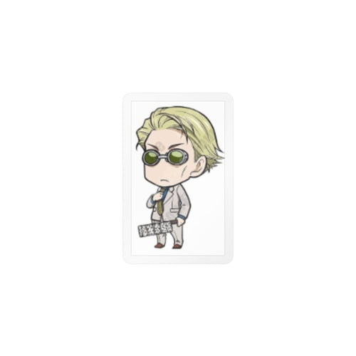 Chibi Kento Nanami Vinyl Sticker — Kiss-Cut Decal for Laptops, Water Bottles & Windows