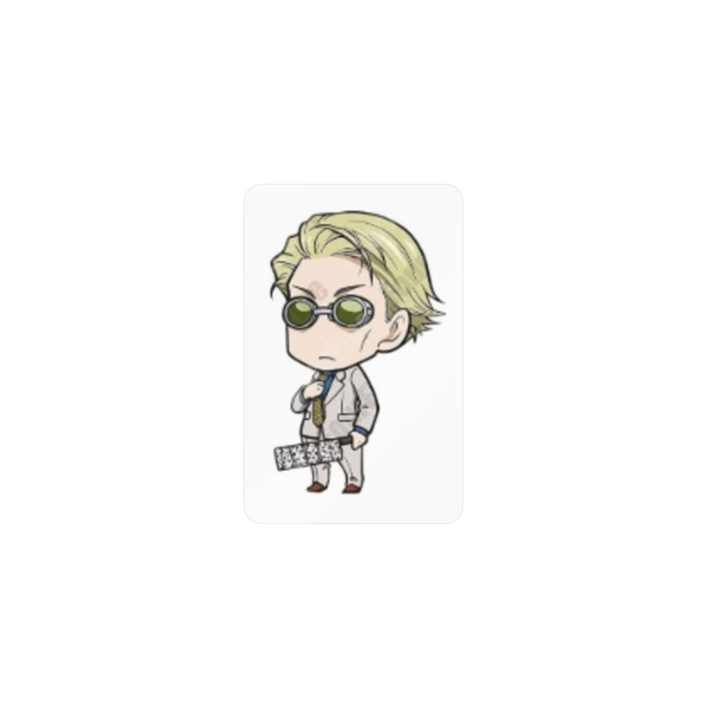 Chibi Kento Nanami Vinyl Sticker — Kiss-Cut Decal for Laptops, Water Bottles & Windows