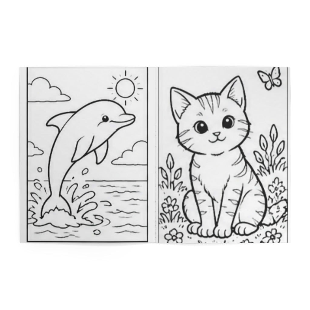 Animal Adventures Coloring Book — Be Kind to Animals & Our Planet (Kids Activity Book)