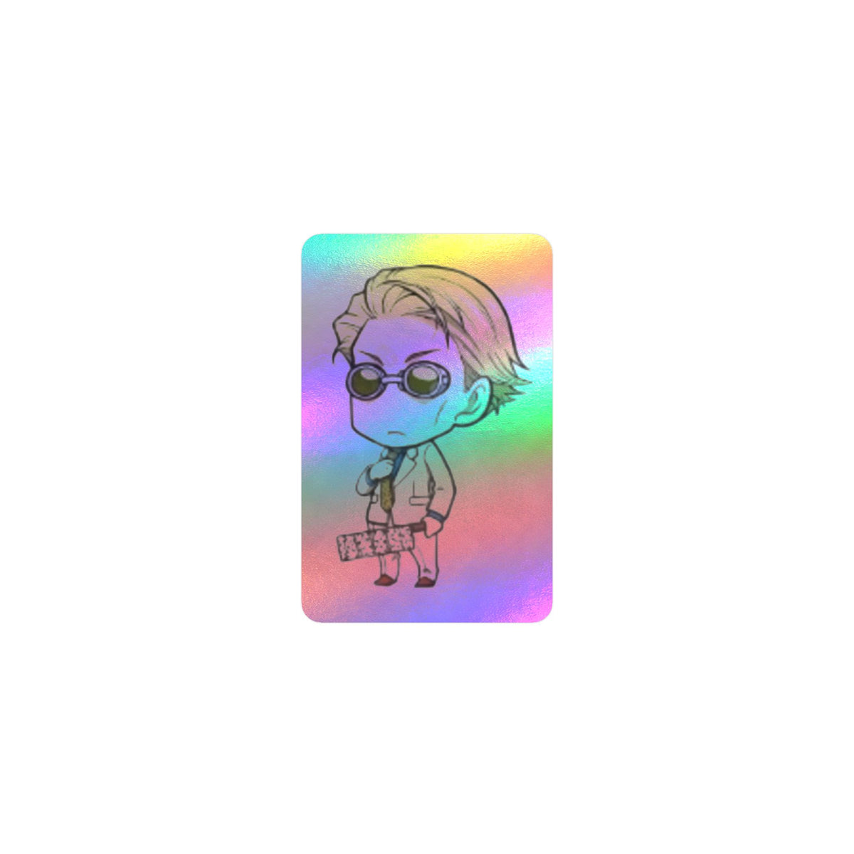 Chibi Kento Nanami Vinyl Sticker — Kiss-Cut Decal for Laptops, Water Bottles & Windows